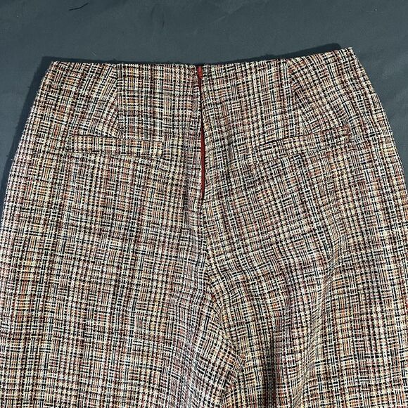 Unique Vintage Pants High Waist Tweed Tailored Trousers - Picture 10 of 10